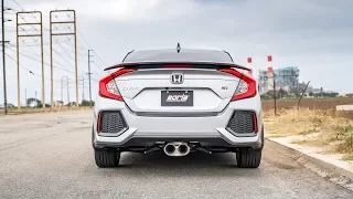 Borla Exhaust Sounds for the 2017-2020 Honda Civic Si Sedan [Exhaust System Sounds]