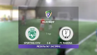 Обзор матча | Sporting Kyiv - FC Rabona | Турнир по мини-футболу в Киеве