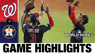 Nationals ride 6-run 7th to World Series Game 2 win | Nationals-Astros MLB Highlights