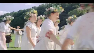 midsommar dance scene but dancing queen by abba plays in the background