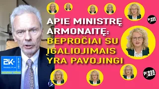 Ministrė A. Armonaitė nori blogo pasiskiepijiusiems? Kodėl taip žiauriai nusikalba? Ko ji siekia?