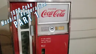 Coke Machine Restoration (Part 1) 1960 Cavalier CS-64c