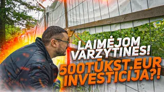 500 tūkst investicija ar didžiausia klaida? Dalyvaujame varžytinėse!