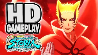 Baryon Mode Naruto Uzuamki HD gameplay in Naruto STORM Connections