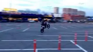 Kayo 140 stunt