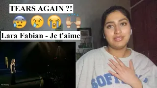 SO EMOTIONAL !! First time watching Lara Fabian Je t'aime Live in Paris 2001 Performance REACTION