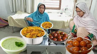 Dopahar Ke Khane Ki Routine Village  Traditional Food Aloo Pulao Recipe Ke Sath || Irma's family