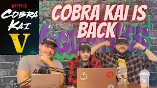 Netflix's Cobra Kai Season 5 Official Trailer Reaction!!!!
