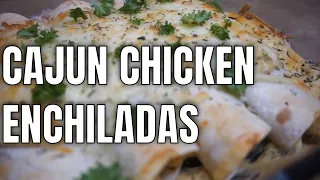 CAJUN CHICKEN ENCHILADAS {Comfort Food} #CookWithCartea