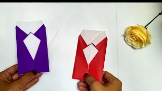 How to Make Paper Shirt | Origami T Shirt | DIY Rich Paper Tutorial Step by Step