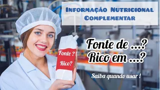 RotuLive #19 Fonte ou Rico? Qual informação nutricional utilizar no rótulo?