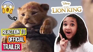 THE LION KING - REACTING TO THE TRAILER!! | Live Action Official Trailer | Inspiring Vanessa