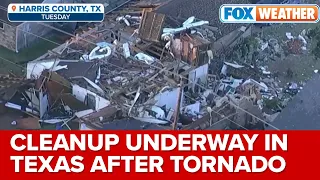 Massive Cleanup Underway After Violent Tornadoes Rip Through Texas