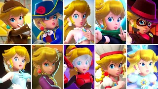 Princess Peach Showtime! - All Transformations & Victory Animations