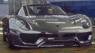GTA 4 Porsche 918 Spyder Concept  !!  ENB series Extreme Graphics  [ RealizmIV + VisualIV ]