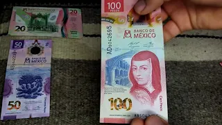 Mi Colección de los Nuevos Billetes de México