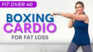 30 Minute Cardio Shadow Boxing Workout No Equipment for Women Over 40