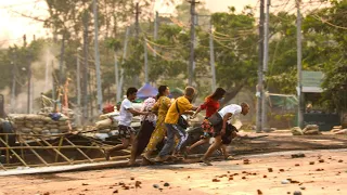 Myanmar: Junta verhängt Kriegsrecht in Teilen von Yangon | AFP