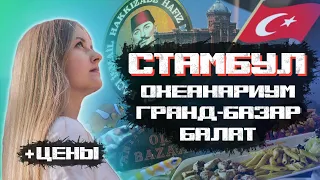 СТАМБУЛ - Океанариум, район Балат и Гранд базар, цены. Влог