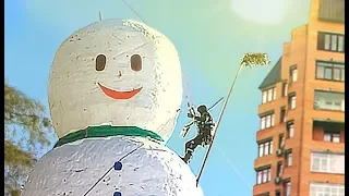 THE MOST HIGH SNOWMAN! WINNER 100K FOR THE SNOWMAN!