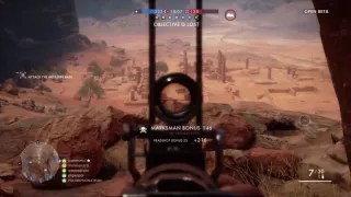 Battlefield 1: SMLE MKIII Carbine Cliffside Sniping (Long Clips)