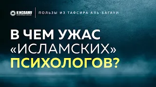 В чем ужас «исламских» психологов? | Пользы из Тафсира аль-Багауи. Ринат Абу Мухаммад