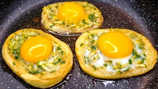 1 zucchini,1 potato and 3 eggs! Easy, simple, fast and delicious recipe