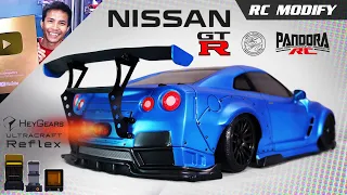 RC Modify 39 | Blue GTR R35 Widebody Fast and Furious 6 Style - RC Car