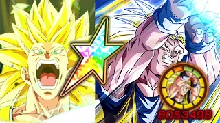 100% PHY SSJ2 TO SSJ3 GOKU WITH LEVEL 10 LINKS SHOWCASE! | DBZ Dokkan Battle