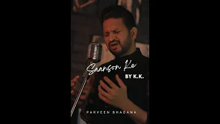 SAANSON KE- K.K || PARVEEN BHADANA || PIANO COVER || 2022 || THE MUSIC STATION || #shorts #youtube