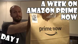 A Week On Amazon Prime Now DAY 1