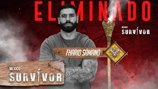 Noveno sobreviviente eliminado de Survivor México 2023, Fharid Sámano | Survivor México 2023