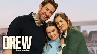 John Krasinski & Cailey Fleming Reveal their Most Embarrassing Moments | The Drew Barrymore Show