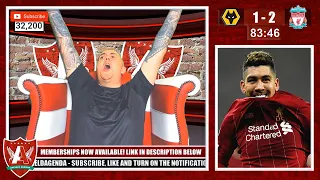 BOBBY WINS IT LATE | Wolves 1-2 Liverpool Goal Reactions
