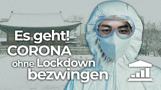 So BESIEGT Südkorea das CORONAVIRUS - ohne Quarantäne und Lockdown - VisualPolitik DE