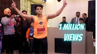 Wedding dance performance by younger brother for elder brother's marriage||2017||shivam sachdeva