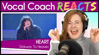 Vocal Coach reacts to Heart - Stairway to Heaven (Live at Kennedy Center Honors)