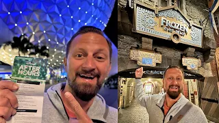 Disney World After Hours Party At EPCOT! | Rides With Low Wait Times, Characters & FREE Snacks!