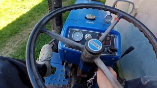 How do I start drive my cheap Ebay tractor ISEKI TU1500  ENG.GER. Subtitles in video option