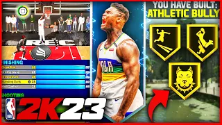 This Insane Bully Badge Build Will DOMINATE The 6'9 PG on NBA 2K23