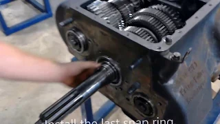Input Shaft Removal and Re-assembly