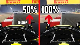 50% vs 100% RENNDISTANZ in F1: PRO & CONTRA