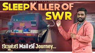 Karnataka Mail Journey Vlog || Chennai To Banglore Train Journey|| Sleep Killer Of SWR