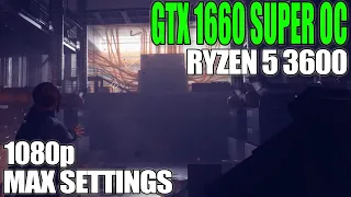 Control GTX 1660 Super OC + Ryzen 5 3600 | Ray Tracing + MAX Settings @ 1080p
