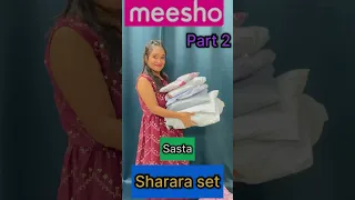 Meesho Sasta Sharara Set Unboxing || Ye Kya Bhej Diya 😭 #unboxingshorts #shorts #trending #viral