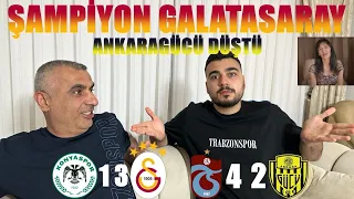 ŞAMPİYON GALATASARAY!! KÜRŞAT VE DAYI ŞAMPİYONLUK VE KÜME DÜŞME MAÇLARINA TEPKİ VERİYOR!!