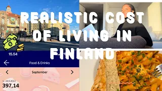 REALISTIC COST OF LIVING IN FINLAND || Rent, transport, food, groceries ....