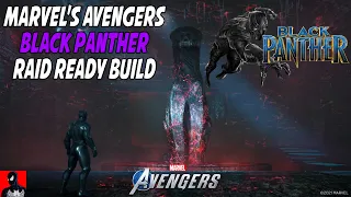 Marvel's Avengers - Raid Ready Build for Black Panther - (Brutal) 170 Power Custom Harm Room Testing