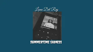 Lana Del Ray - Summertime Sadness || slowed + reverb