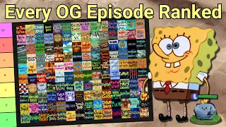 Ranking Every OG SpongeBob Episode from WORST to BEST (142 Episode Tier List)